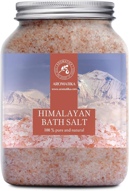 46 oz Himalayan Pink Crystal Salt – 100% Pure Natural Bath Salt for Relaxation & Sleep