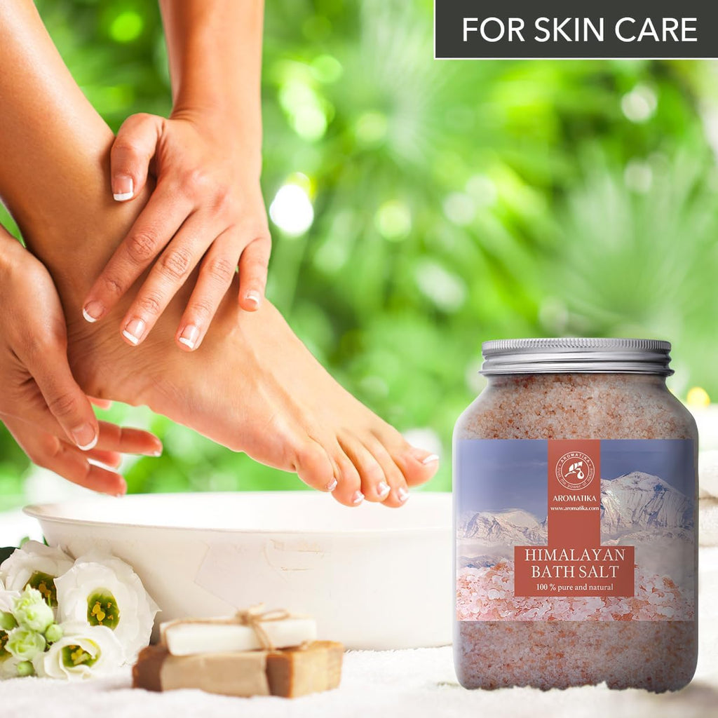 46 oz Himalayan Pink Crystal Salt – 100% Pure Natural Bath Salt for Relaxation & Sleep