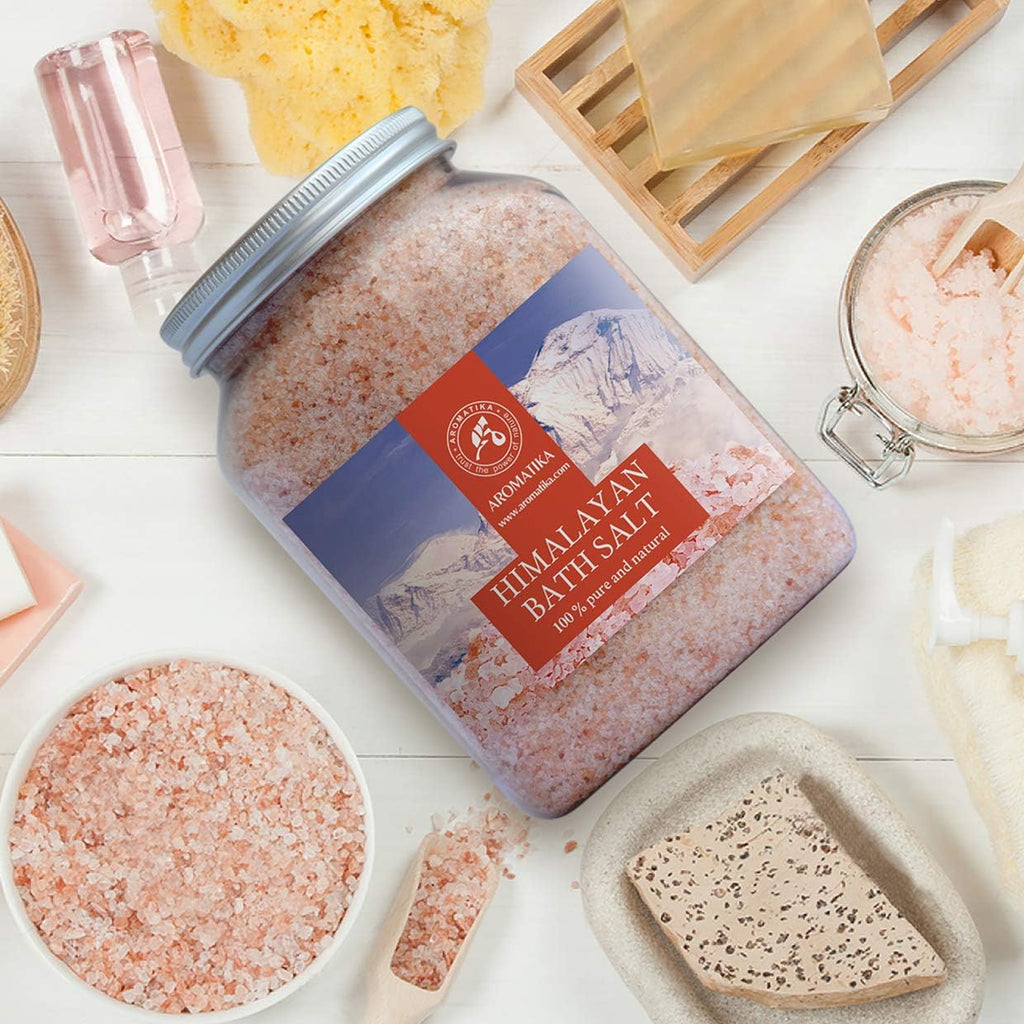 46 oz Himalayan Pink Crystal Salt – 100% Pure Natural Bath Salt for Relaxation & Sleep